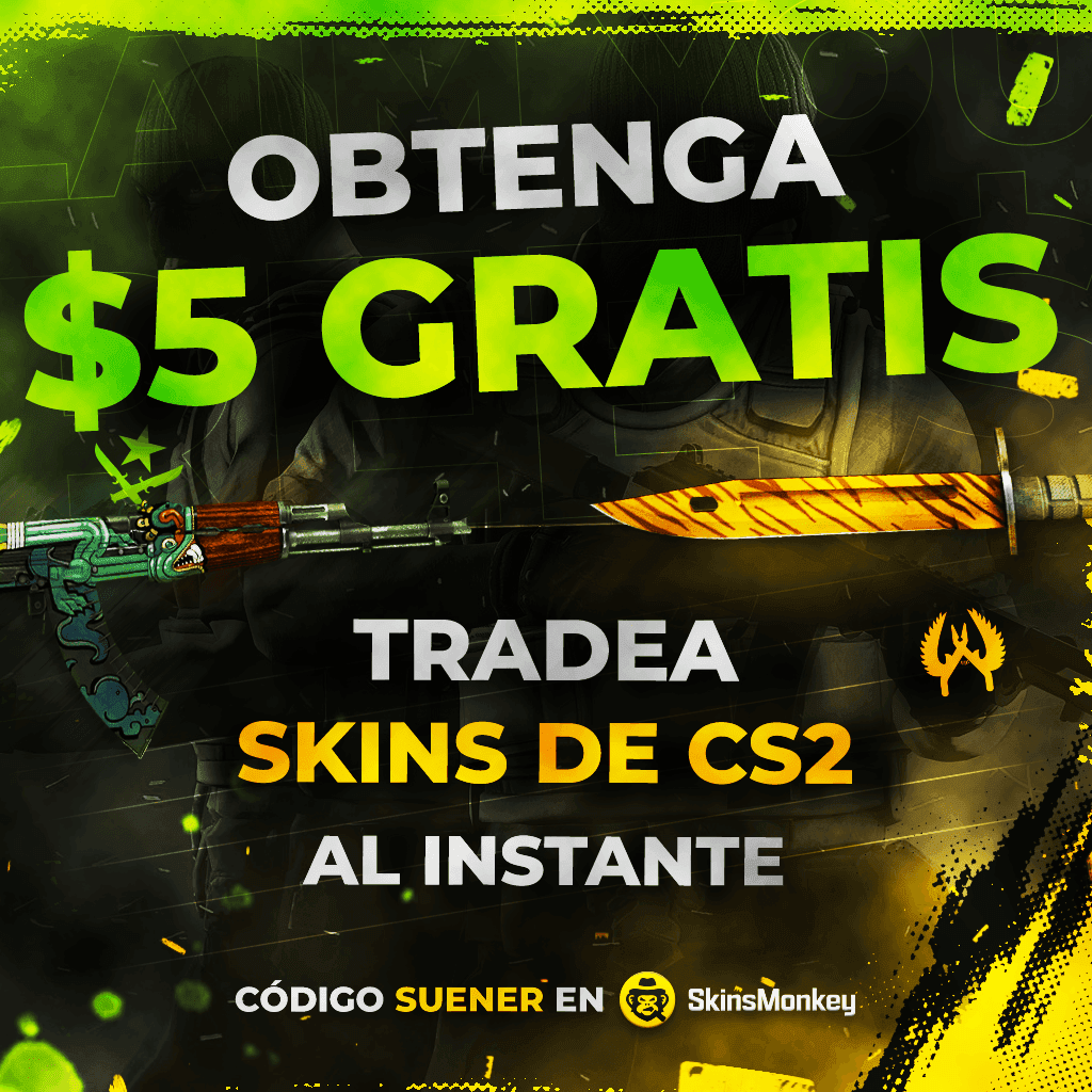 SkinsMonkey Referido — Usa el código SUENER